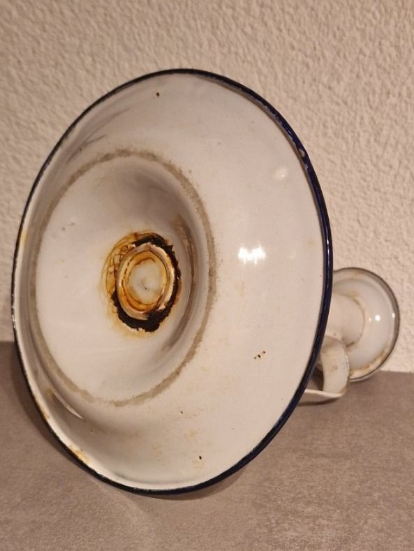 Alle Dekorationen: Antiker Kerzenständer emailiert – Gebraucht aus Buus von Borki07 5