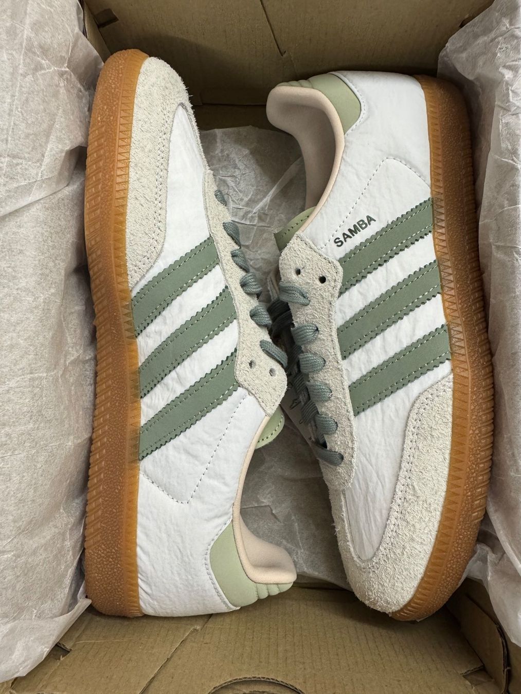 adidas gazelle silver green womens Adidas Samba (38 2/3) – sneakilystore main image 1