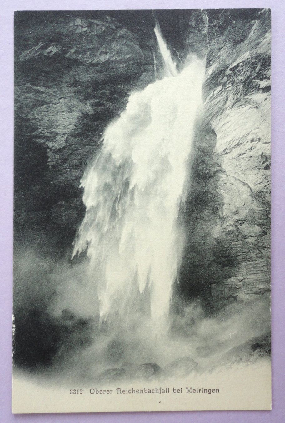 Cartoline postali: Oberer Reichenbachfall bei Meiringen – Usato da Fétigny venduto da Billy2miny