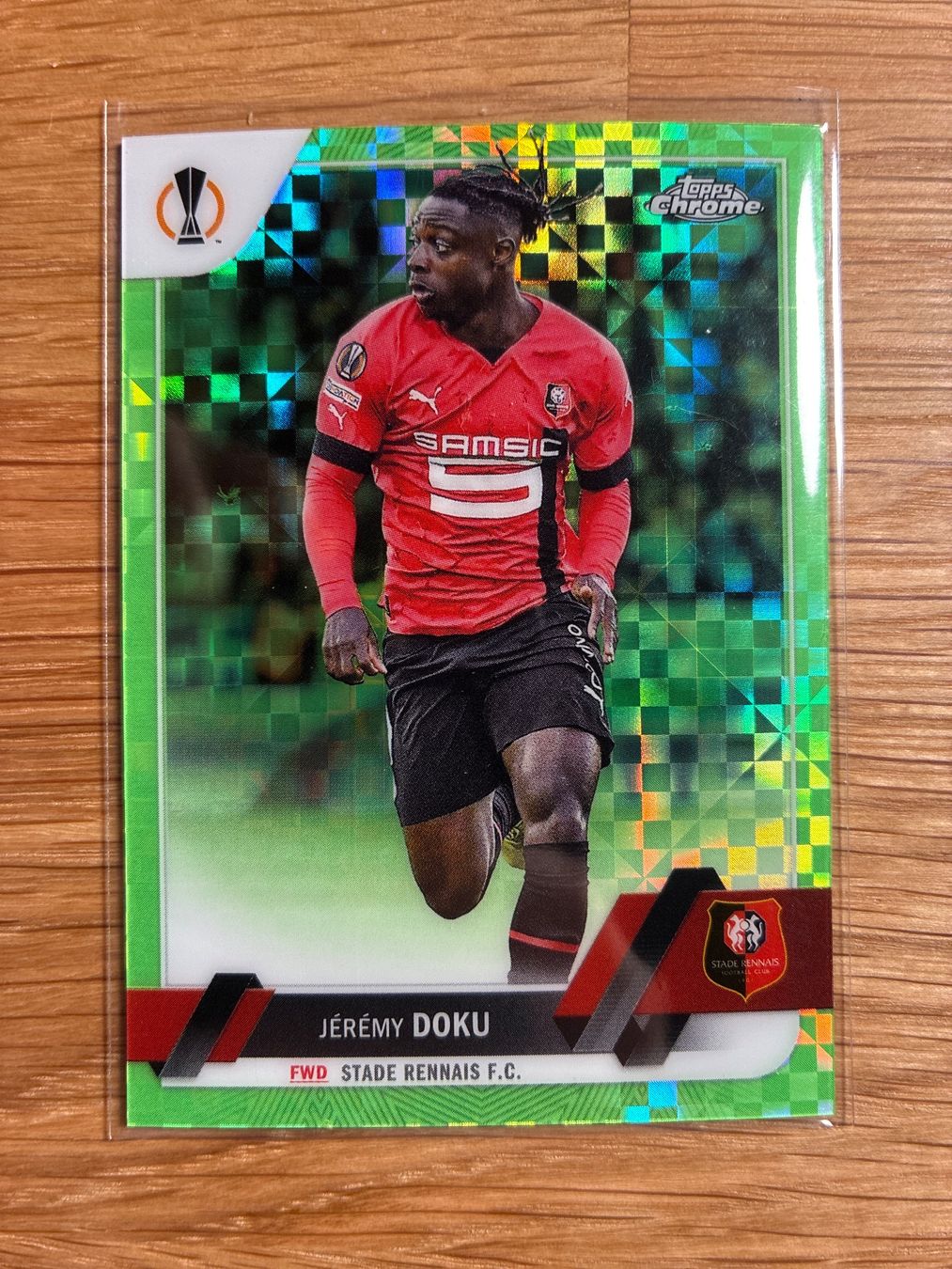 Topps Carte collezionabili: Topps Chrome Jeremy Doku /399 – Usato da Wangenried venduto da Garagara
