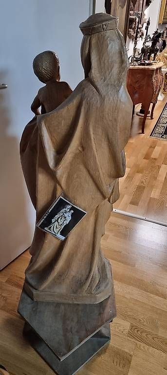 Sculture & Statue: Antike geschnitzte Madonna Statue, XXL – Usato da Kaufdorf venduto da Nati-Nati 7