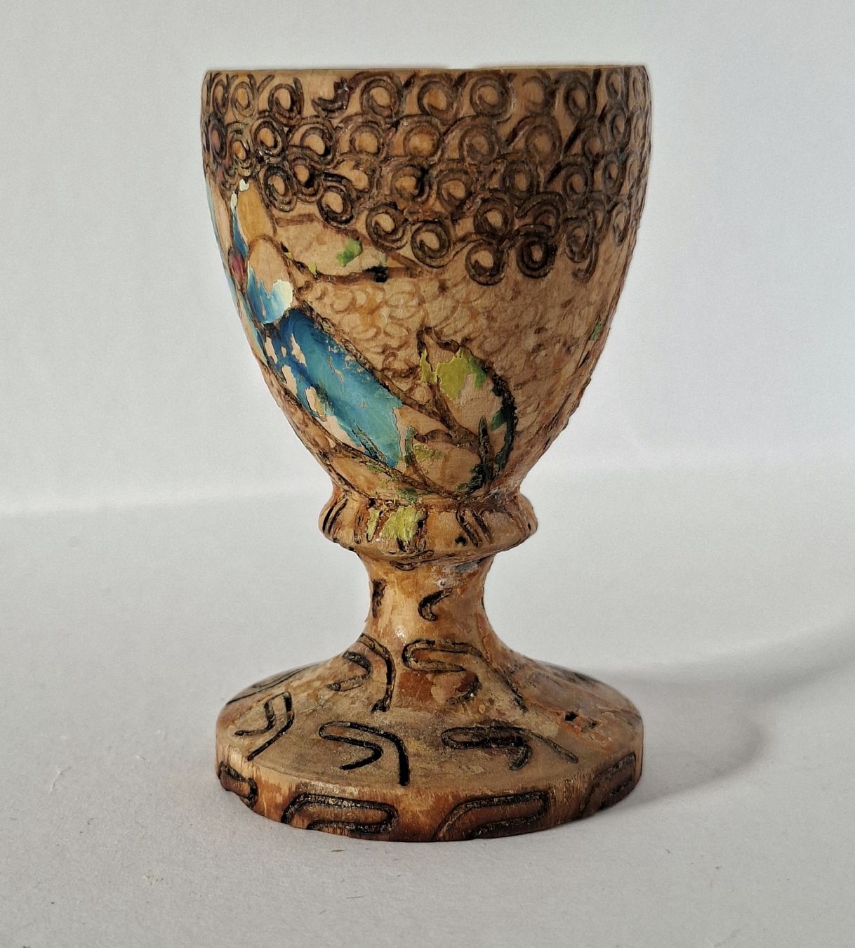 Altre Stoviglie: Wunderschöner vintage Eierbecher aus Holz – Usato da Dietikon venduto da Magi2 1