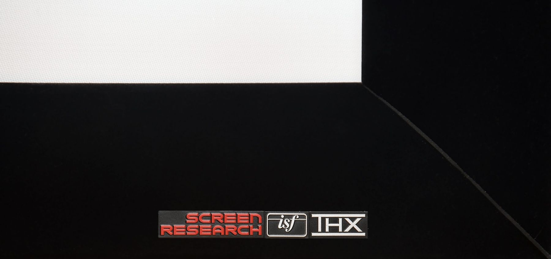 Home Cinema: Screen Research Rahmenleinwand sounddurchlässig – Usato da Ruggell venduto da Martefilm 1