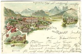 Gruss aus Ragaz Litho