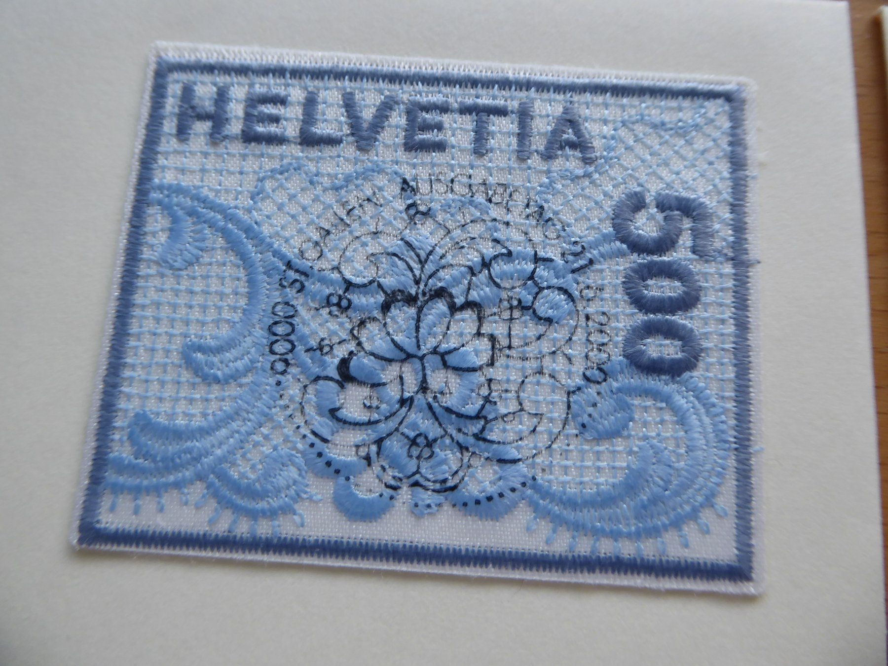 Tutti i francobolli: 4x Stickerei FDC mit Vollstempel – Usato da Rothrist venduto da swisstools 1