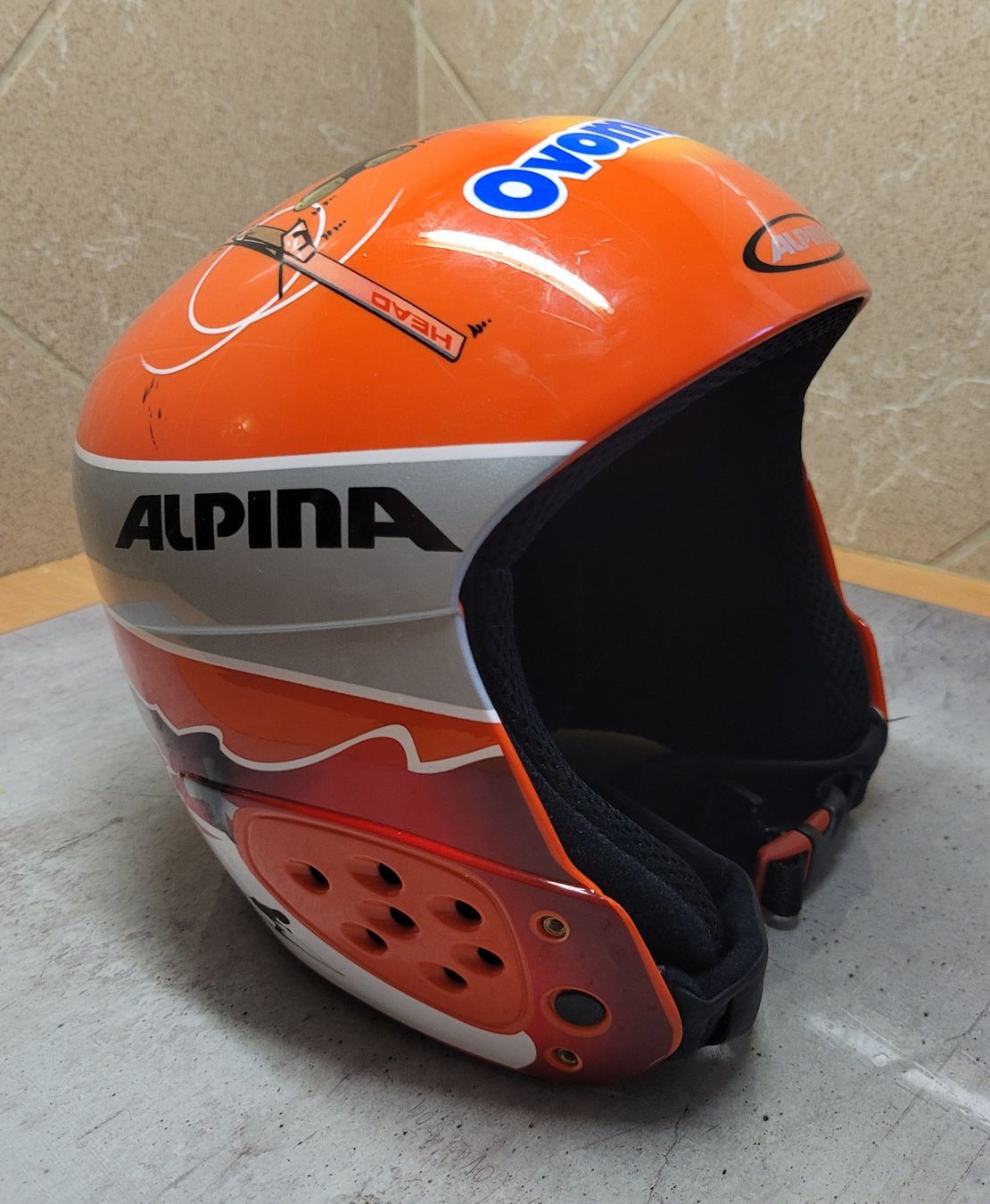 Caschi: Casque de ski déco "Didier Cuche" – Usato da Bevaix venduto da pac_7gyt 1
