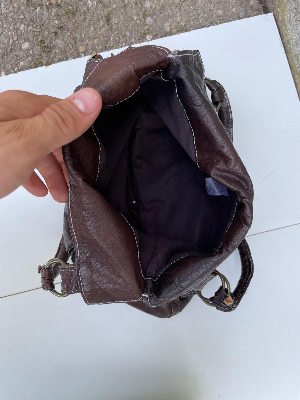 Topshop Taschen für Damen: Handtasche Leder – Gebraucht aus Ebikon von el_Pedro 5