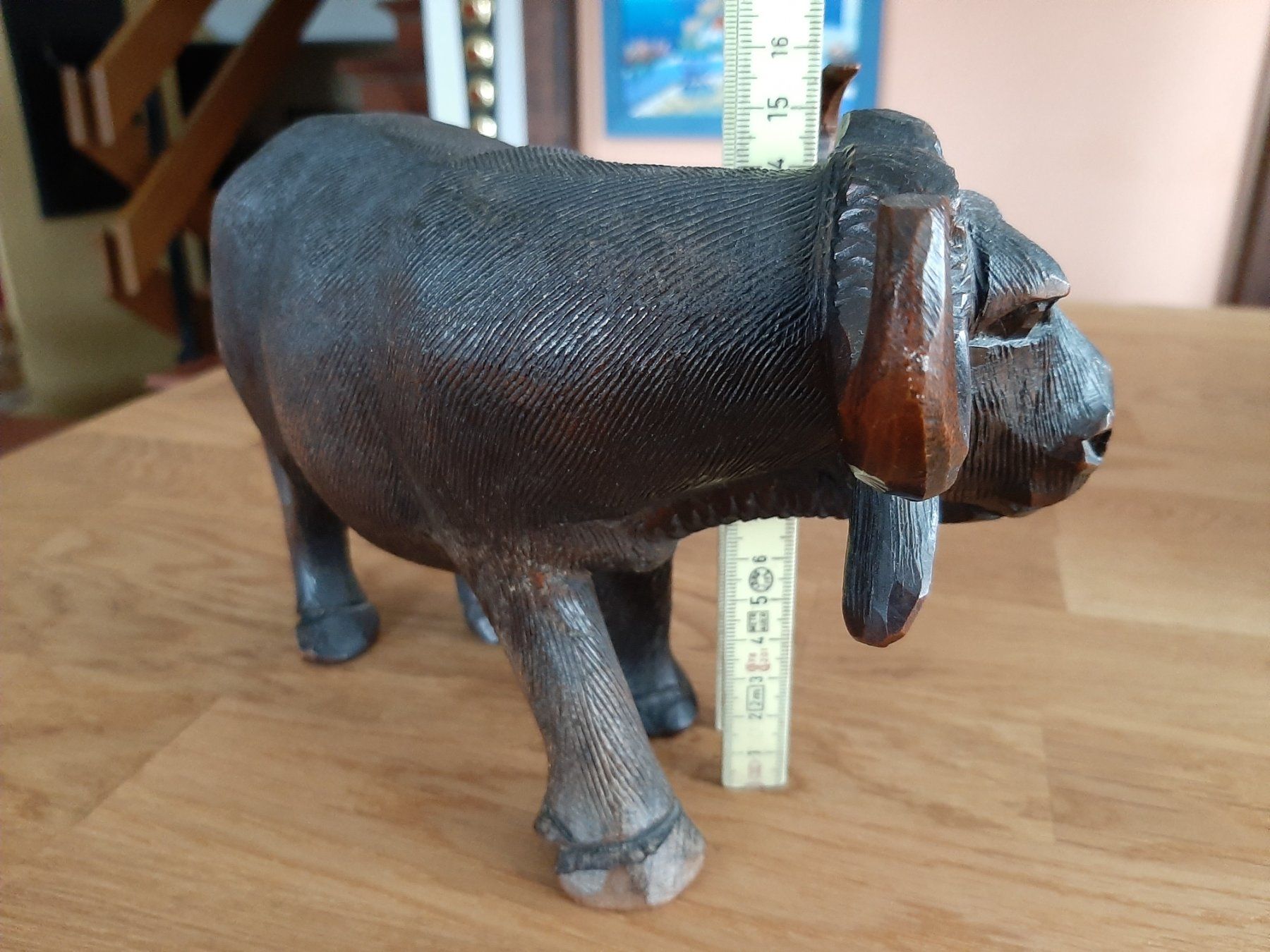 Statuette: Wasserbüffel aus Holz – Usato da Schwadernau venduto da Henry04 1