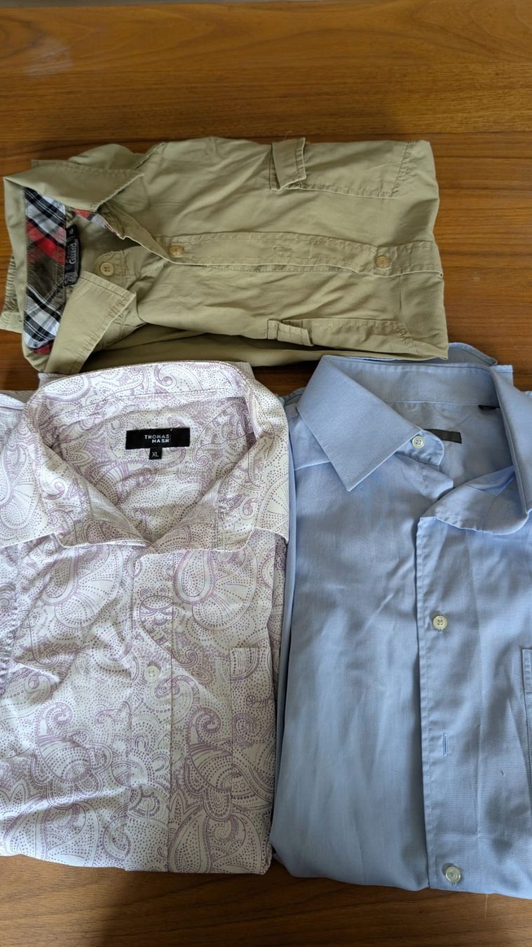 Kleiderpakete: Herren Oberteil Paket, Grösse XL, kurzarm – Gebraucht aus Untervaz von Lyraia 4