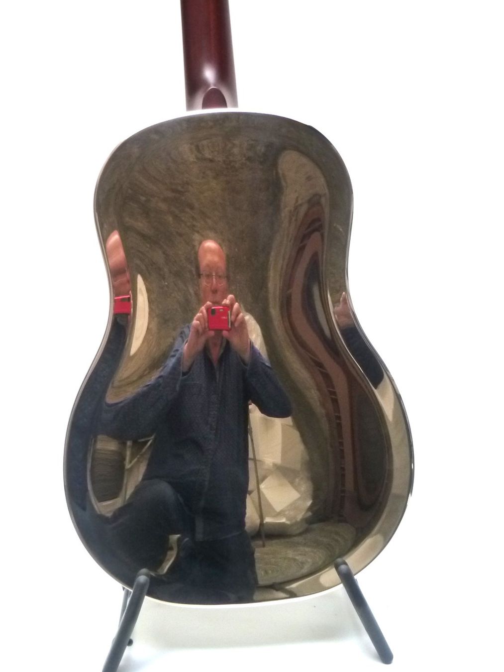 National Reso-Phonic Guitars Strumenti musicali: NATIONAL Tricone – Nuovo e nell'imballaggio originale da Schaffhausen venduto da Saitensprung_SH 5