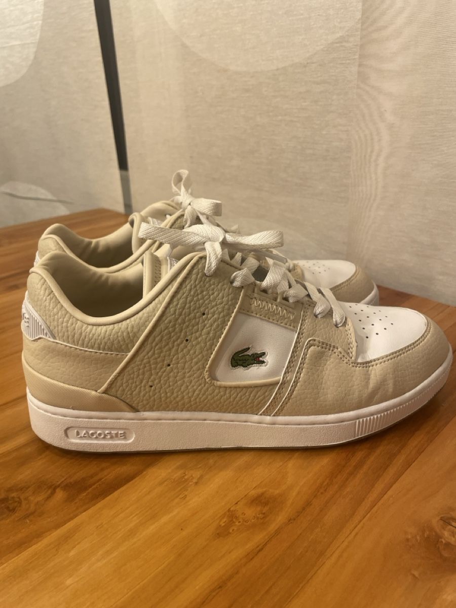 Lacoste Herrenschuhe: Lacoste Ledere Sneaker, Grösse 41 Neuwertig, Top Zustand – Neu (gemäss Beschreibung) aus Wil SG von Wanessamoccia17 2