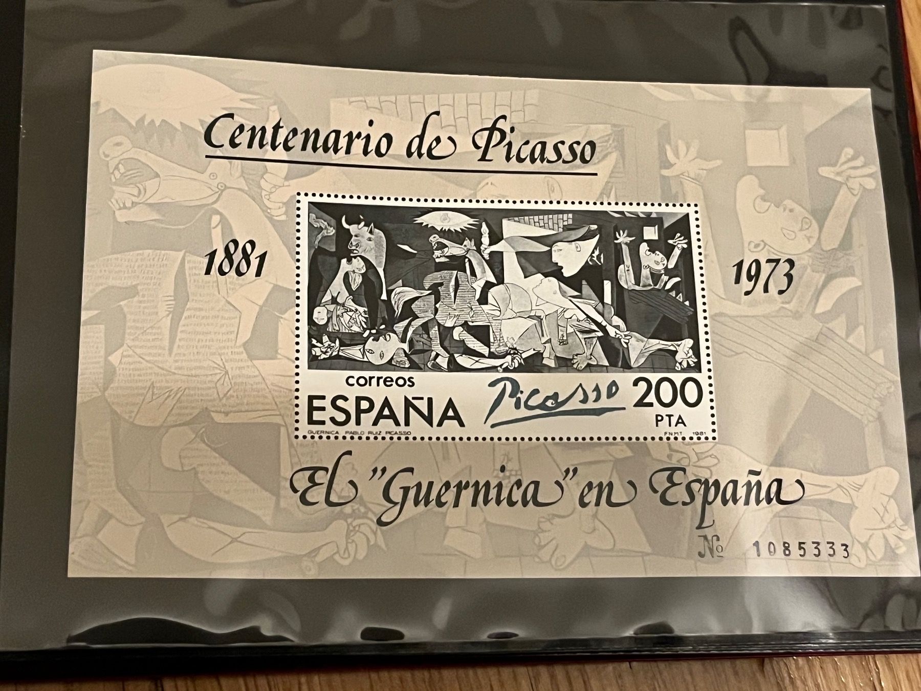 Tutti i francobolli: Briefmarke Picasso Spanien – Nuovo (secondo la descrizione) da Zürich venduto da engebrunau