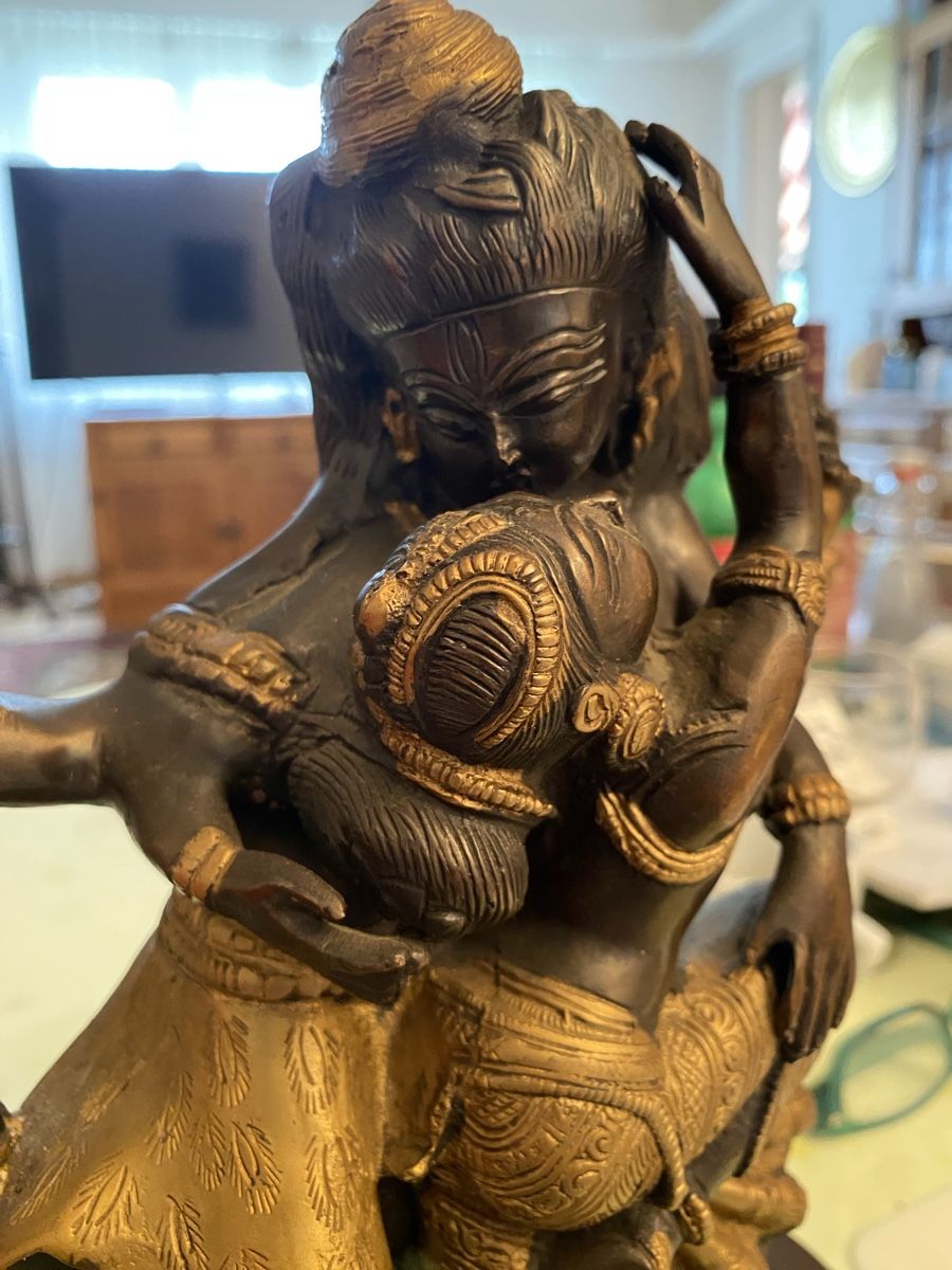 Statuette: Ardhanarishvara Statue – Nuovo (secondo la descrizione) da Unterengstringen venduto da Ingeborg3 4