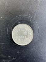 1 Franken 1964 Helvetia Silbermuenze guter Zustand