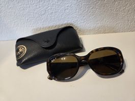 Sonnenbrille Ray-Ban RB4198 710/57 braun polarisiert