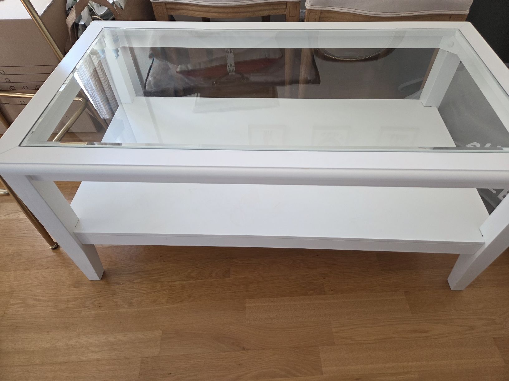 Tische: table basse blanche verre – Gebraucht aus Neuchâtel von man_dq6k