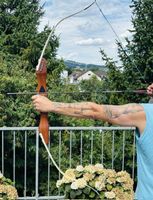 Pfeilbogen handgefertigt BöniBow Einzelstück 20 Pfund