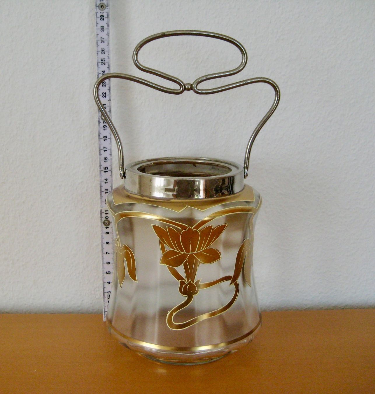 Bicchieri: Jugendstil Biskuit - Konfekt Glasdose – Usato da Langendorf venduto da Happy11 5