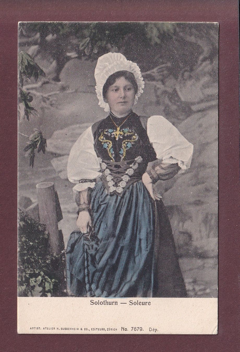 Ansichtskarten: SOLOTHURN - Tracht – Gebraucht aus Pully von nicecards