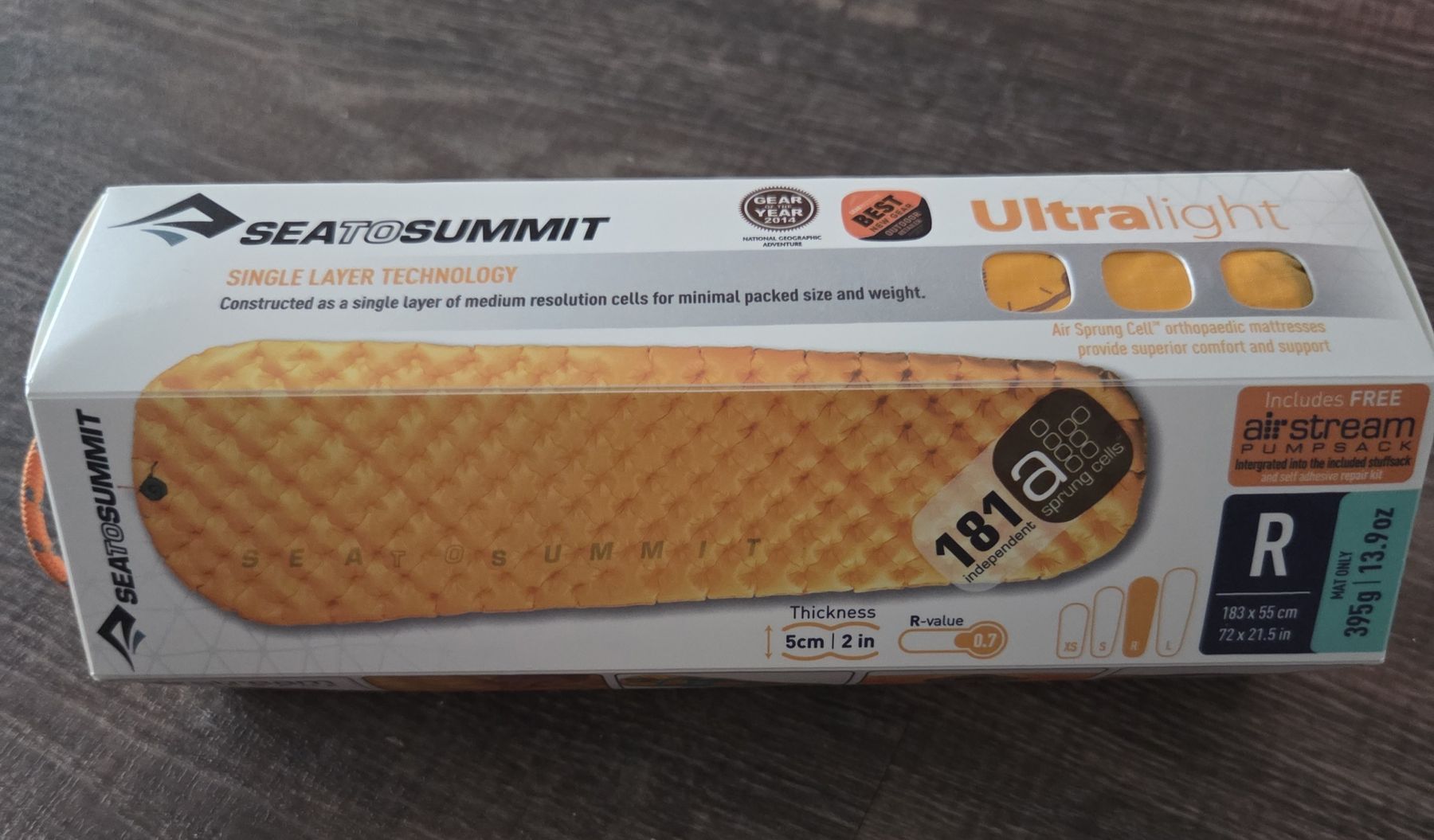 Sea to Summit Matratzen: Sea to Summit Ultralight R – Neu und originalverpackt aus Steinen von skiclaudio