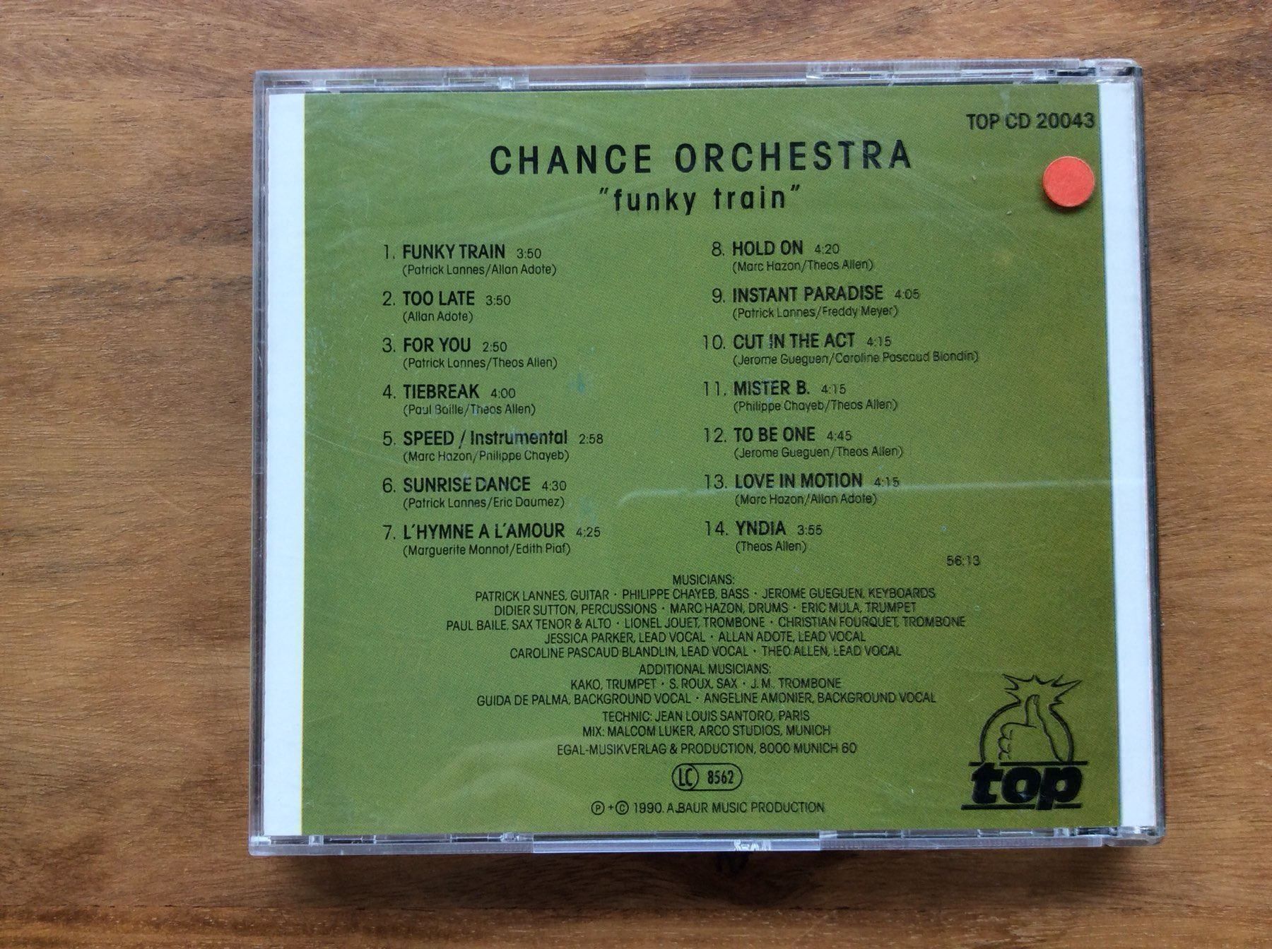 CD: CD The Change Orchestra - Funky Train – Usato da Horgen venduto da flyingpenguin2000 2