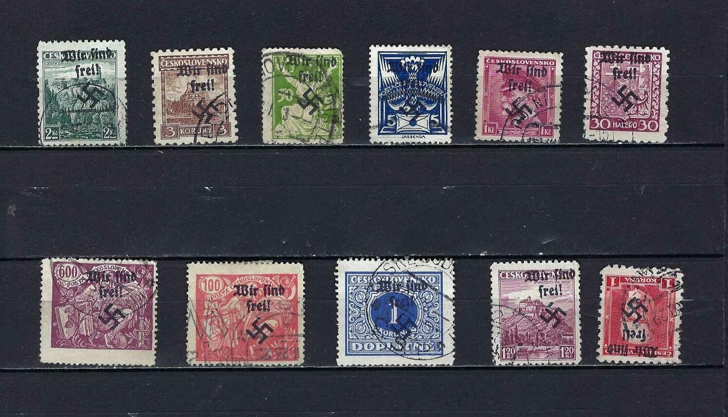 Alle Briefmarken: WKII Sudetenland gest. – Gebraucht aus Altstätten SG von Nandodax