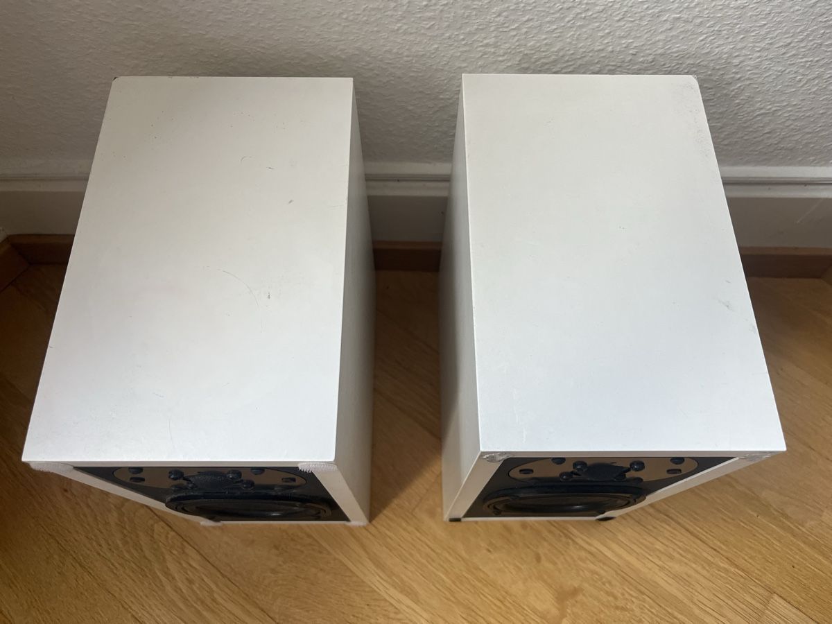 Casse acustiche: Audioplan Lautsprecher Boxen weiss – Usato da Allschwil venduto da mpant02 1