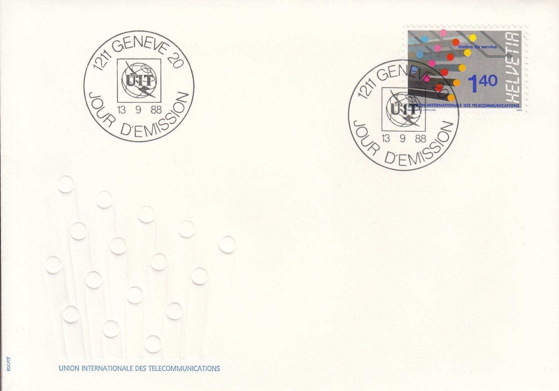 Tutti i francobolli: SBK D Xl 14 FDC – Usato da Bürglen TG venduto da StampGraf