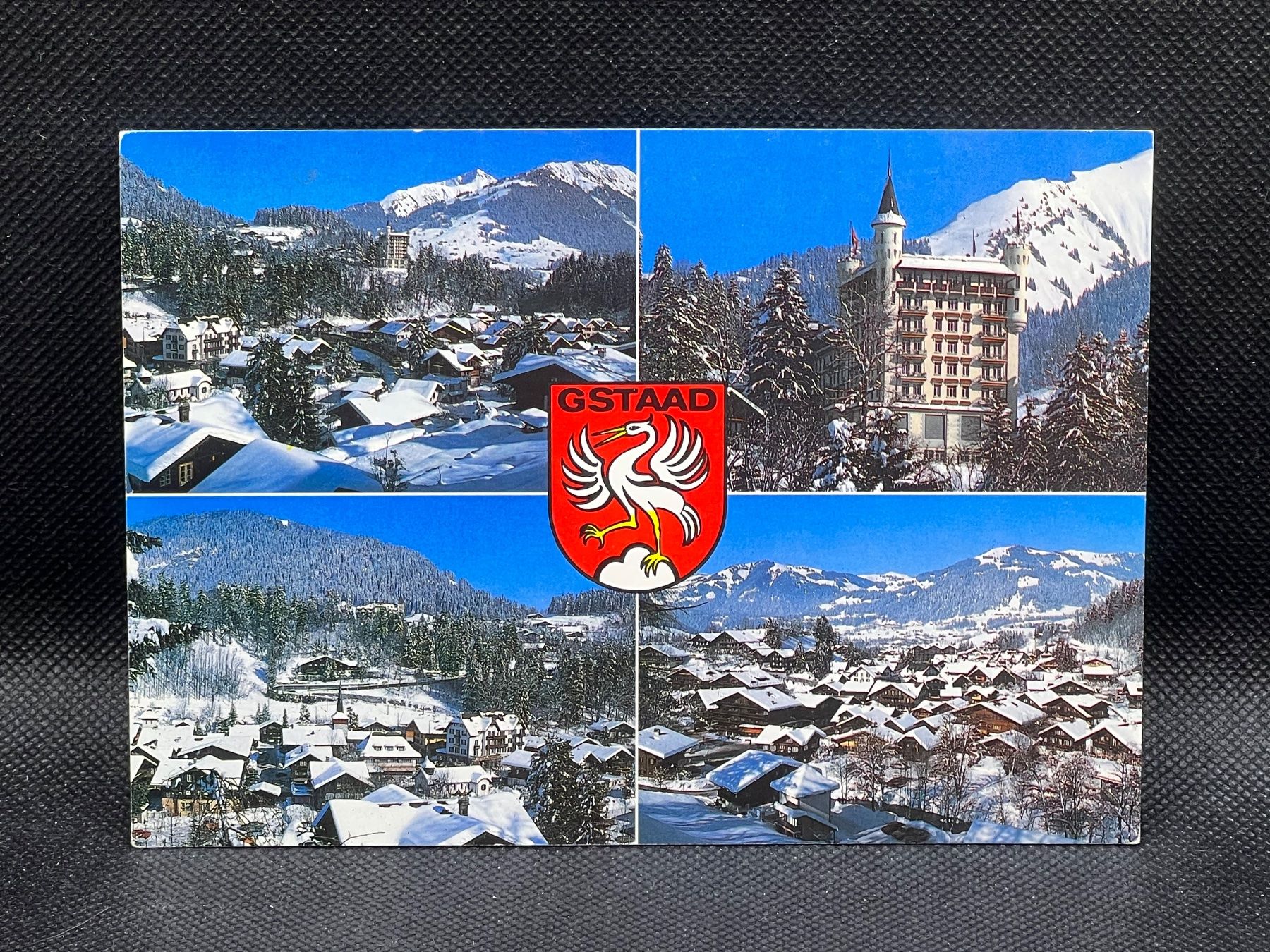 Ansichtskarten: Gstaad 1050m Berner Oberland – Gebraucht aus Widnau von Brusi9