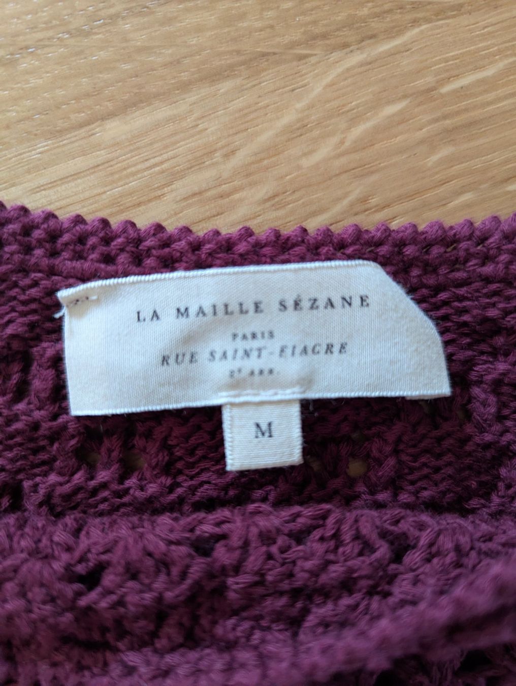Sezane Top: Sezane - Haut Lalia - Taille M – Usato da Attalens venduto da cam_mq9h 5