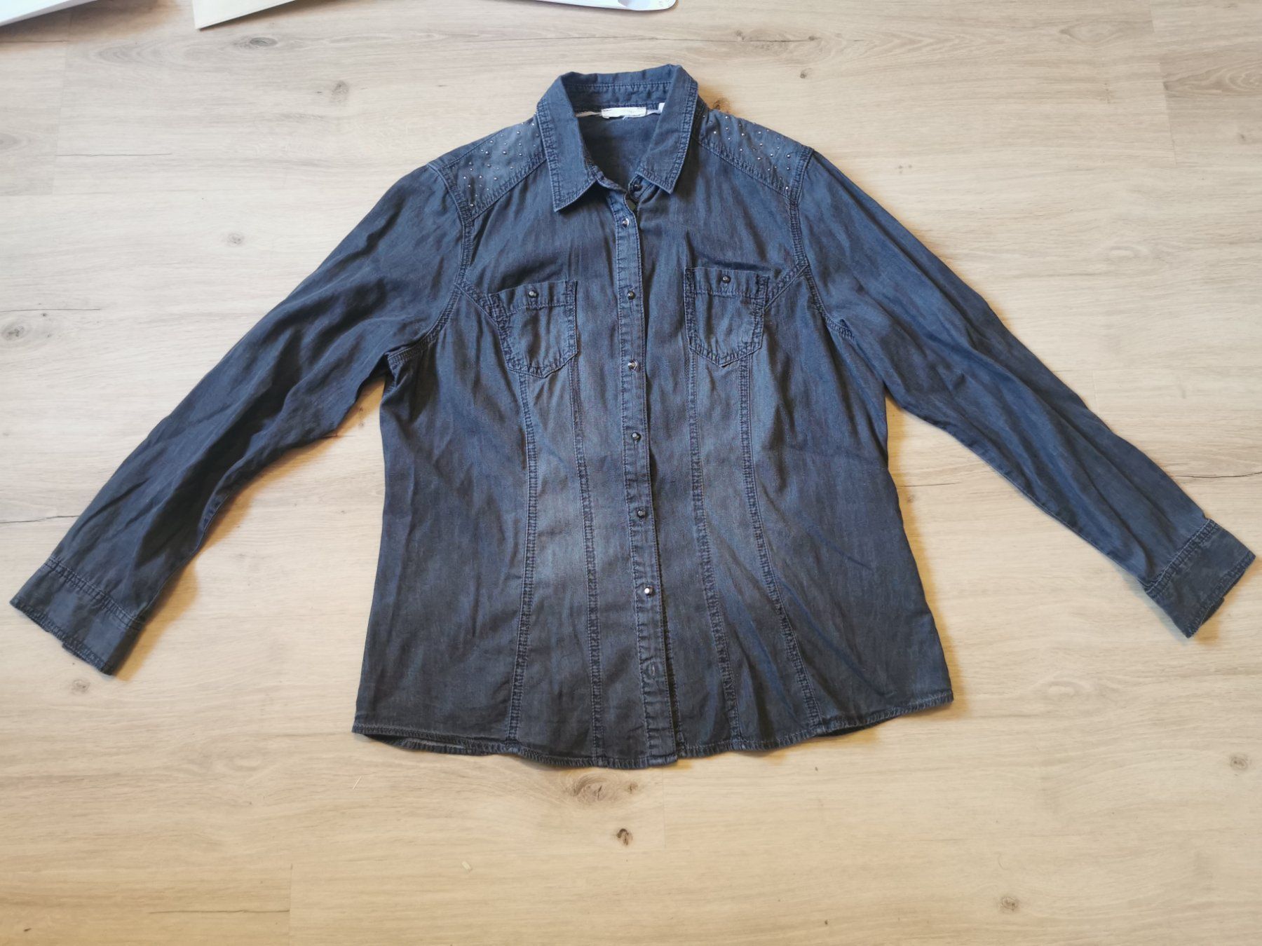 Camicette: Damen Jeansbluse Langarm – Usato da Grosswangen venduto da Weidhof6