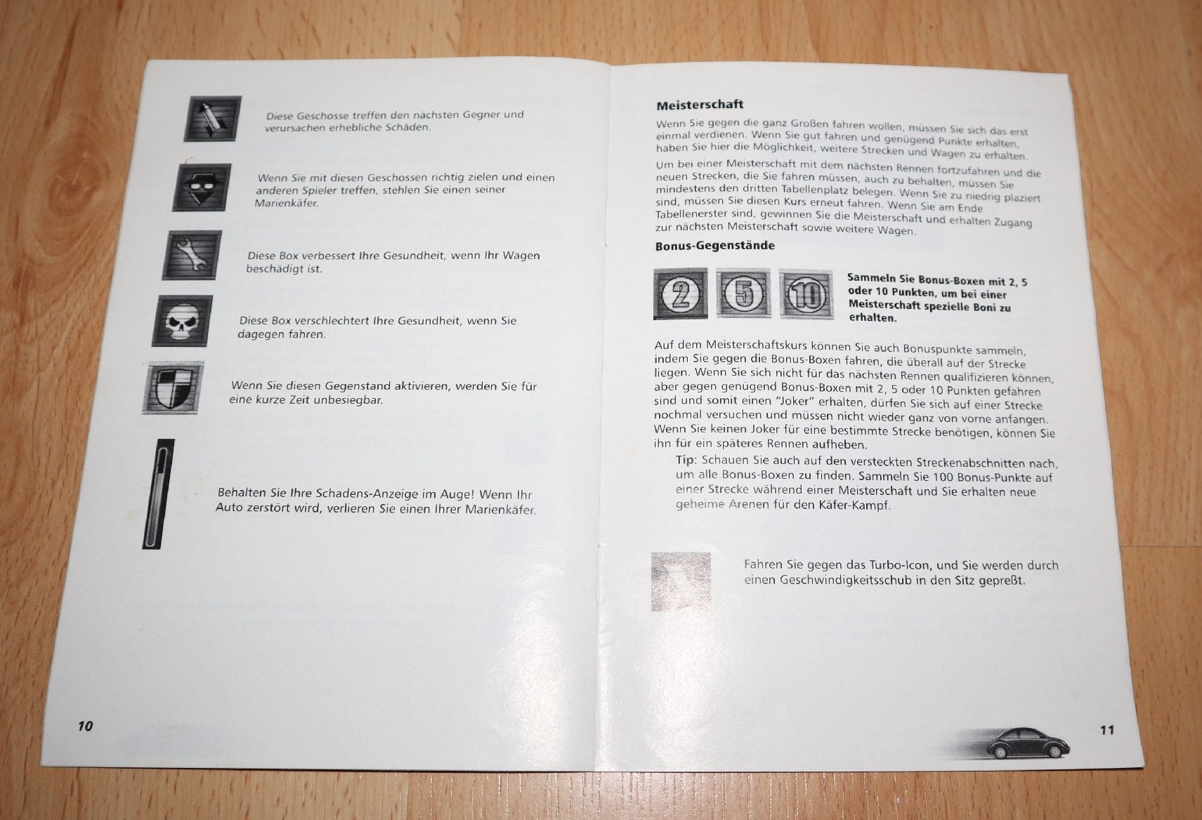 Nintendo Giochi: Beetle Adventure Racing -- Nintendo 64 -- Mit Handbuch – Usato da Ochlenberg venduto da on3x 2