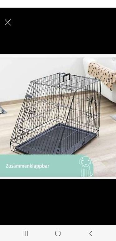 Gabbie, trasporto & Sicurezza: Hundebox faltbar – Usato da Schaffhausen venduto da ces_wyd6 2
