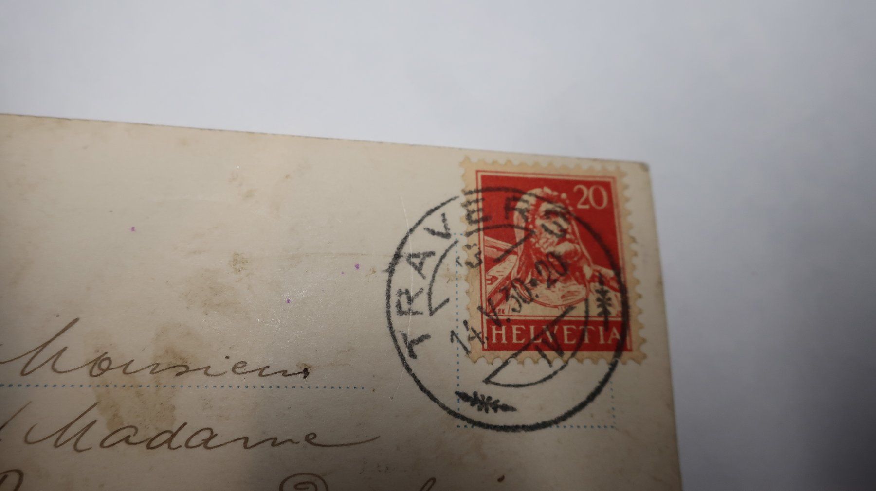 Ansichtskarten: Travers 1930 – Gebraucht aus Cormoret von Pascalll2001 7