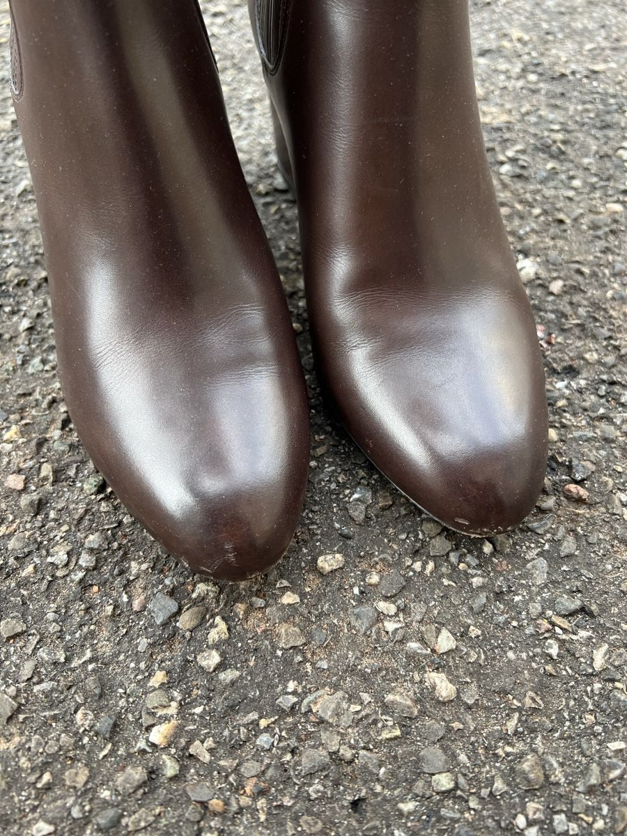 Santoni Chaussures femmes: Stiefeletten Santoni, Gr. 37, braun – D'occasion à Solothurn par Brini06 2