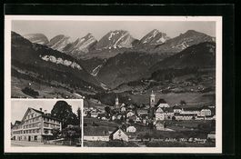 Foto-AK Neu St. Johann, Gasthaus und Pen