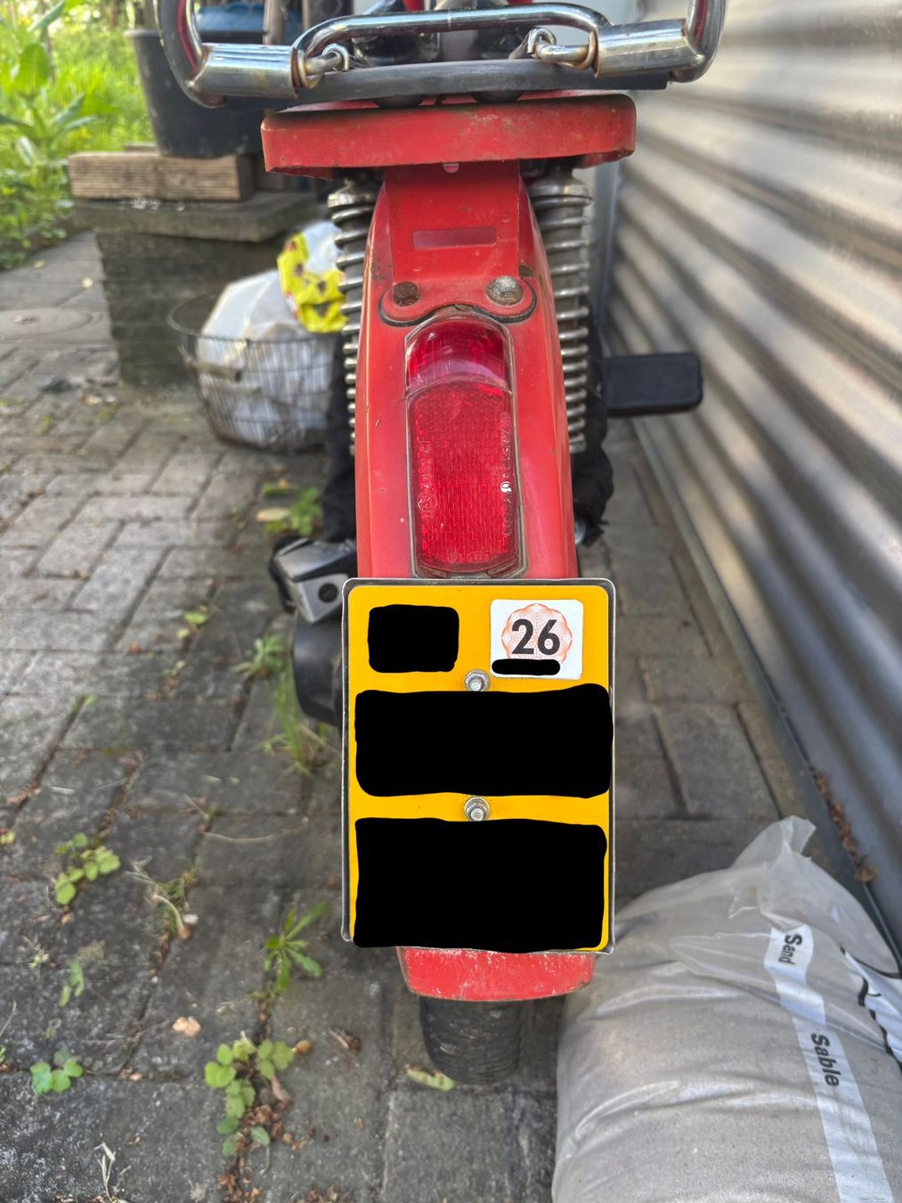 Piaggio Mofas: Piaggio Gilera 50 CBA – Defekt aus Zug von Urimober 7