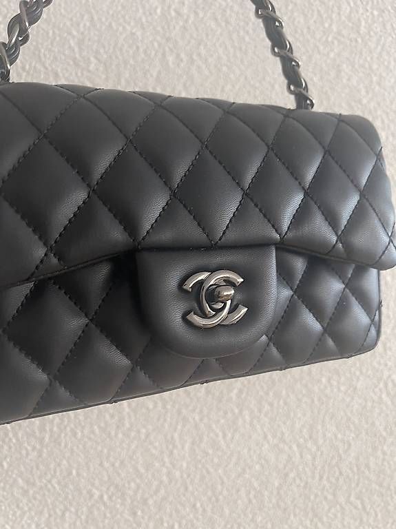 Chanel Borse da donna: Chanel Mini Flap Bag Schwarz – Nuovo (secondo la descrizione) da Fehraltorf venduto da aly_fn 1