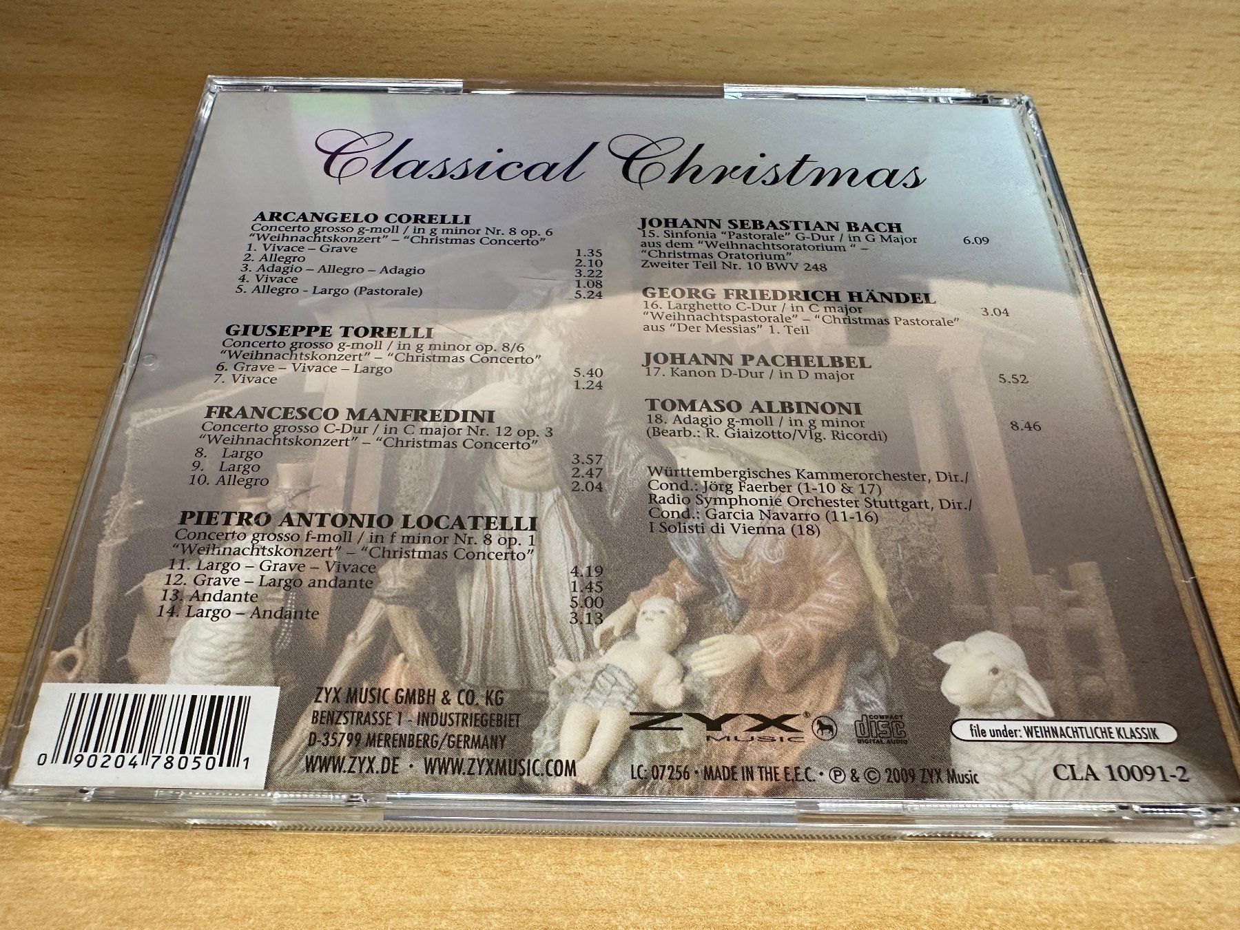 CDs: Various - Classical Christmas – Gebraucht aus Rikon im Tösstal von Alpenmutz 1