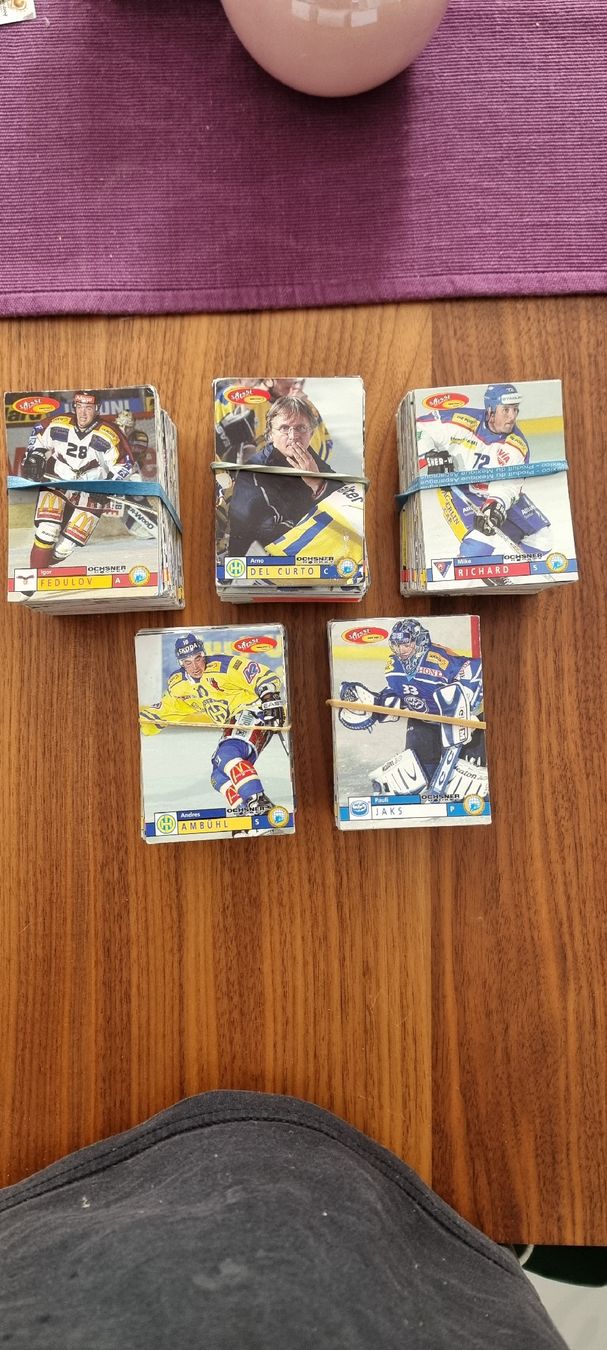 Carte collezionabili: Eishockey Sammelkarten Schweiz – Usato da Mels venduto da bae_mcs6