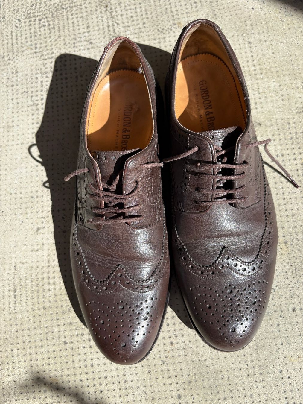 Scarpe da uomo: Budapester - Herrenschuh von Gordon & Bros. – Usato da Basel venduto da giraffe028