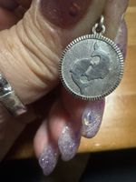 Anhänger aus 800 Silber Sternzeichen Fisch