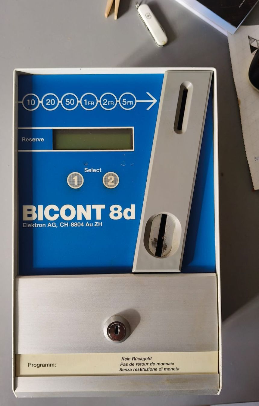 Alle Maschinen: Monnayeur BICONT 8d – Neu (gemäss Beschreibung) aus Montreux von JABIBI88 1