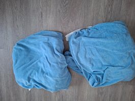 2x Zewidecke blau 140x70cm