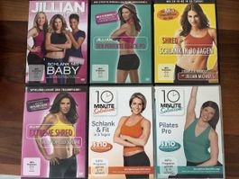 6 Fitness DVDs