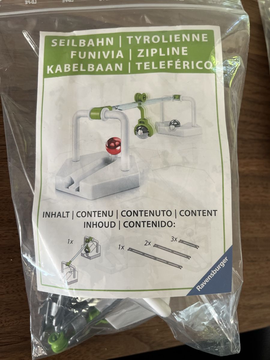 Ravensburger Kit di costruzioni: GraviTrax Starter-Set + mehrere Erweiterungen – Usato da Unterengstringen venduto da Zitronenfalter02 2