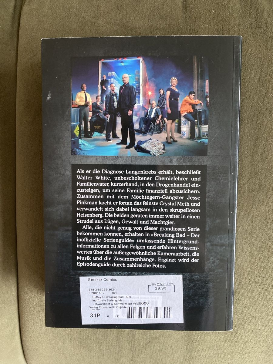 Libri: Breaking Bad - Der Inoffizielle Serienguide – Nuovo (secondo la descrizione) da Luzern venduto da olivia9022 1