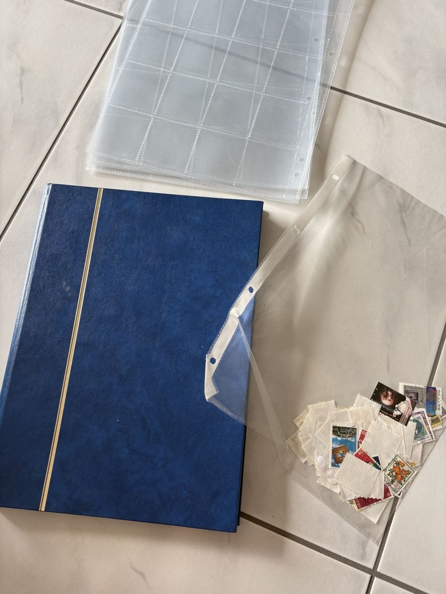 Tous les timbres: Alte Briefmarken-Sammlung – D'occasion à Baar par steffi_16