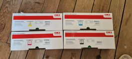 OKI Toner C5850/C5950/MC560 Gelb, Cyan, Magenta, Schwarz