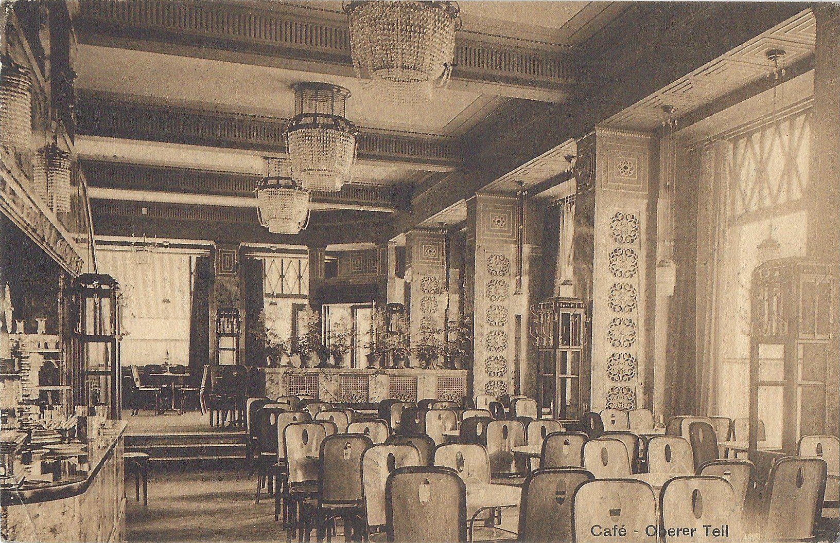 Ansichtskarten: Café  Odeon,  Zürich     -     Café  -  Oberer  Teil – Gebraucht aus Bütschwil von Jackson1A